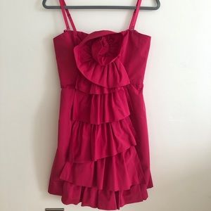 BCBG fuchsia dress